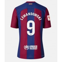 Echipament fotbal Barcelona Robert Lewandowski #9 Tricou Acasa 2023-24 maneca scurta